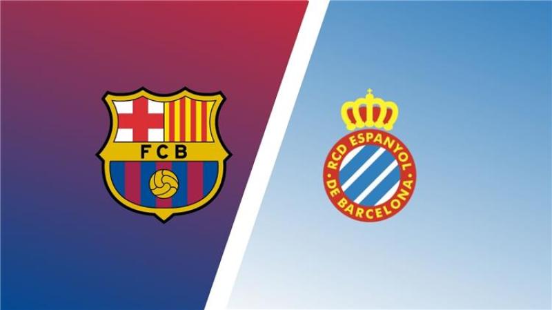 موعد مباراة برشلونة وإسبانيول في الدوري الإسباني
