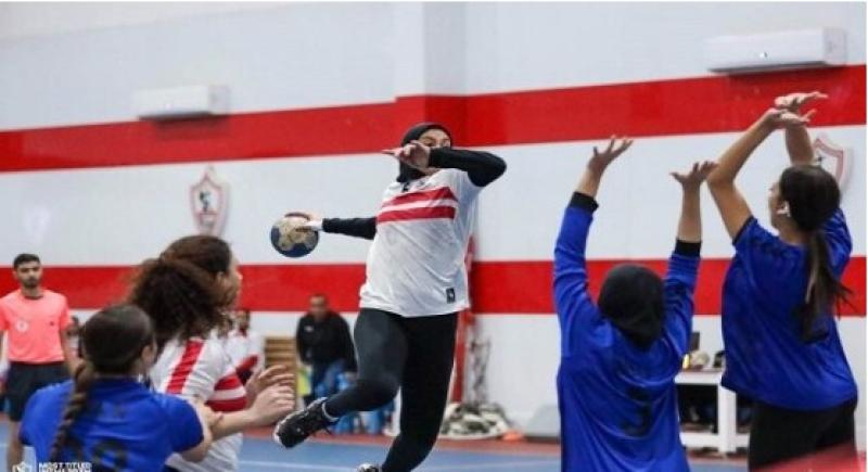 سيدات اليد بالزمالك يهزمن البنك الأهلي في الدوري