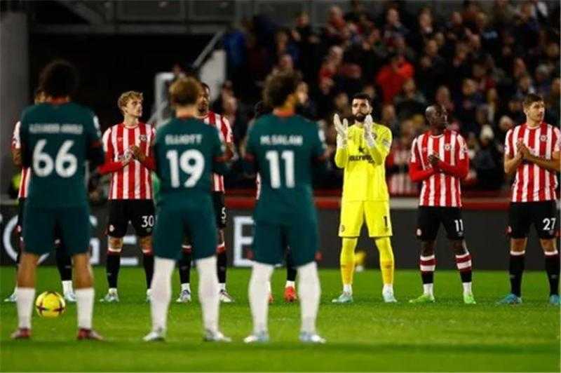 ليفربول يتأخر أمام برينتفورد بهدفين في الشوط الأول