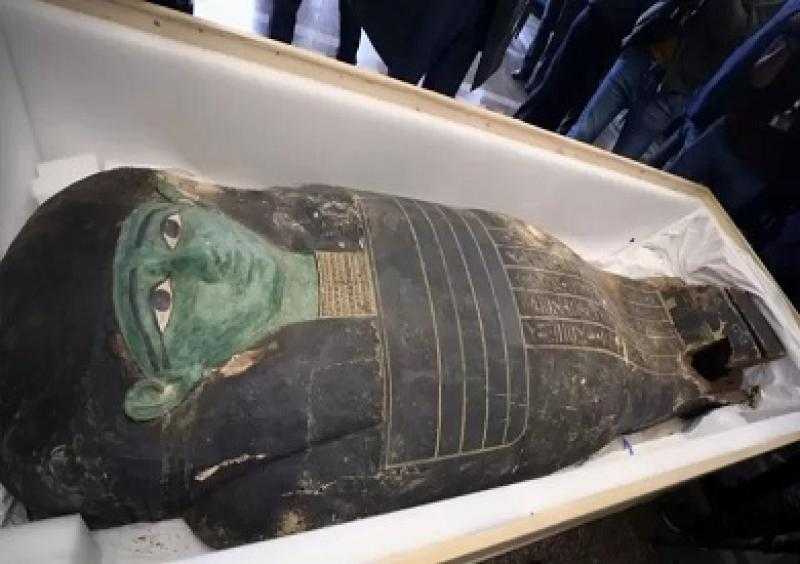 قصة التابوت الأخضر الذي استعادته مصر من الولايات المتحدة