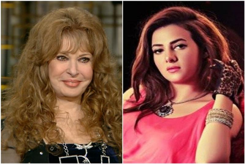 الفنانة نيللي ودنيا سمير غانم 