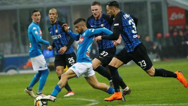 بث مباشر لمباراة إنتر ميلان ونابولي في الدوري الإيطالي اليوم