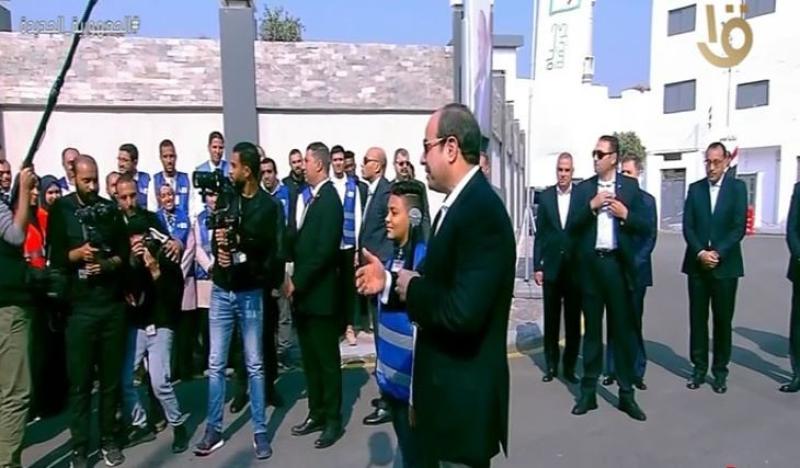 السيسي لأهالي سوهاج: «وعدنا مع الناس استكمال مراحل العمل».. فيديو