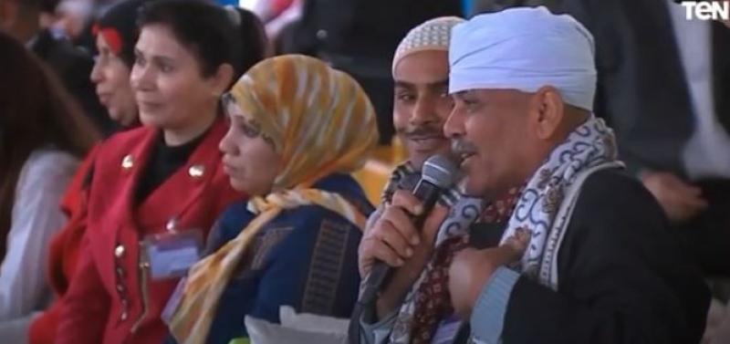 مواطن صعيدي للسيسي: «كفاية قضائك على الإرهاب»