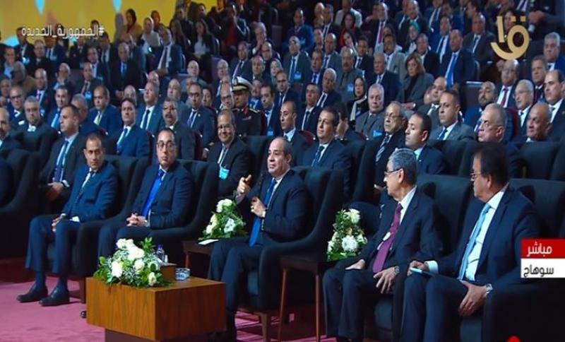 السيسي: «الصعيد ماكنش مهمش ولا منسي».. فيديو