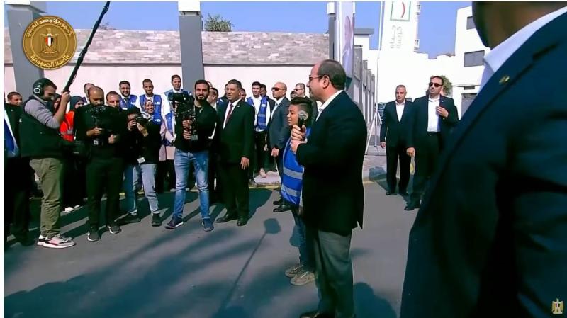 الرئيس السيسي يفتتح مشروعات في محافظة سوهاج