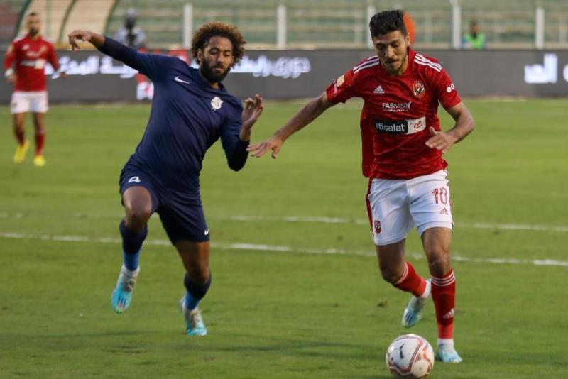 إنبي يفرض التعادل السلبي أمام الأهلي في الشوط الأول