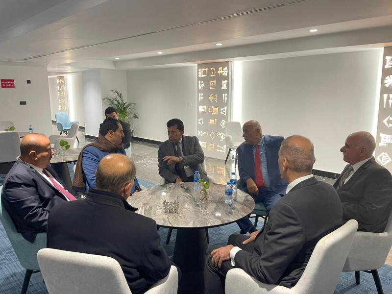 وزير الرياضة يشهد افتتاح كأس الخليج العربى بالعراق…ويلتقى مجموعة من وزراء الشباب والرياضة العرب