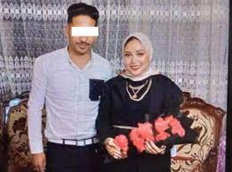 المجني عليها خلود وخطيبها القاتل