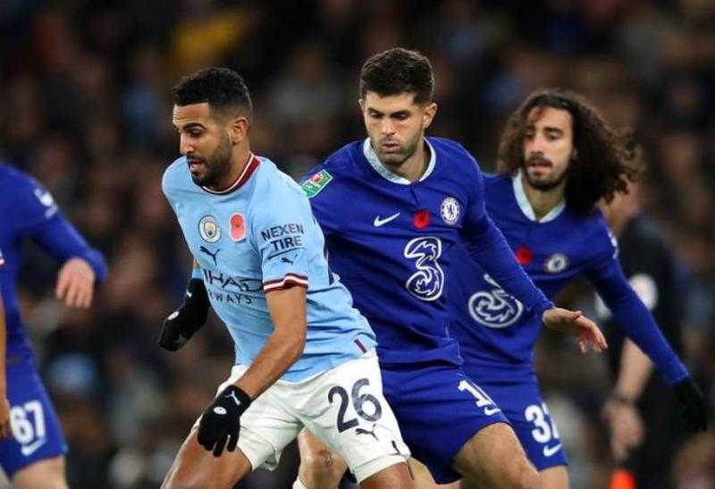 محرز يقود تشكيل مانشستر سيتي المتوقع أمام تشيلسي في كأس الاتحاد الإنجليزي