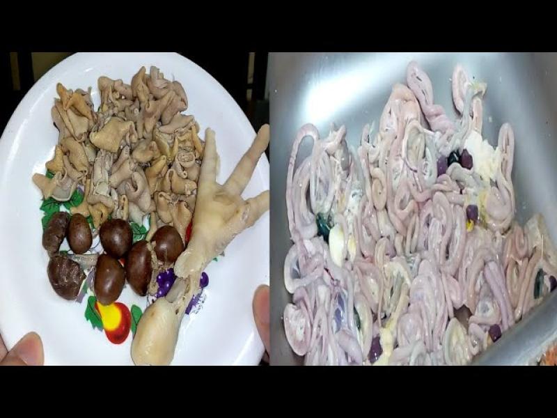 مصارين الفراخ أمعاء الفراخ