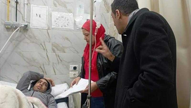 مستشفى أبو المطامير بالبحيرة تحقق بواقعة تعدي أهلية مريض بالضرب على ممرض وإصابته