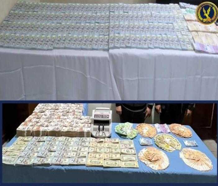 الداخلية: ضبط 36 تاجر عملة بـ 9 محافظات مختلفة