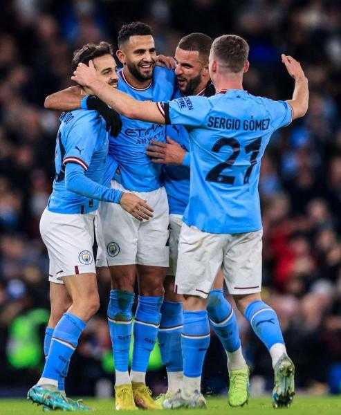 محرز أساسيا.. تشكيل مانشستر سيتي أمام اليونايتد في قمة الدوري الإنجليزي
