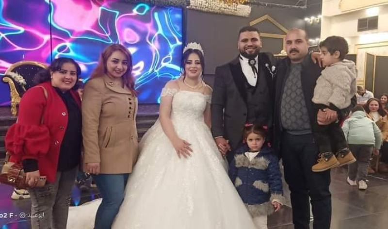 صورة من حفل الزفاف 