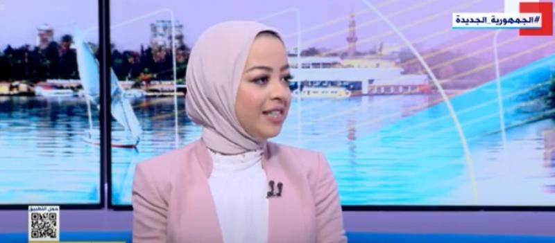 بعد إشادة السيسي بها.. مريم حسن: «الموضوع كان حلم بالنسبة لي».. فيديو