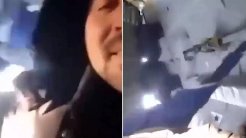 جانب من الفيديو المنتشر