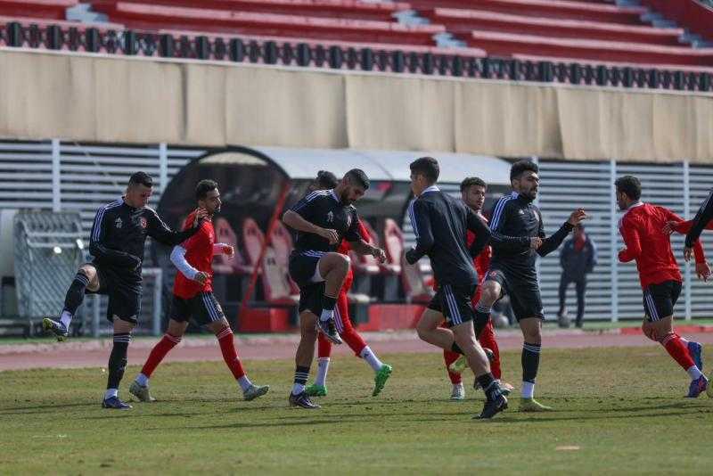 مران الأهلي.. تدريبات استشفائية وتقسيمة قوية استعدادًا لمباراة سموحة