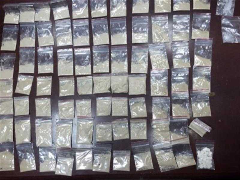 ضبط ضبط عنصرين إجراميين بحوزتهما كمية من الهيروين والآيس بالدقهلية