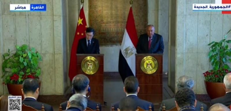 وزير الخارجية: مصر أول دولة عربية أفريقية تقيم علاقات مشتركة مع الصين
