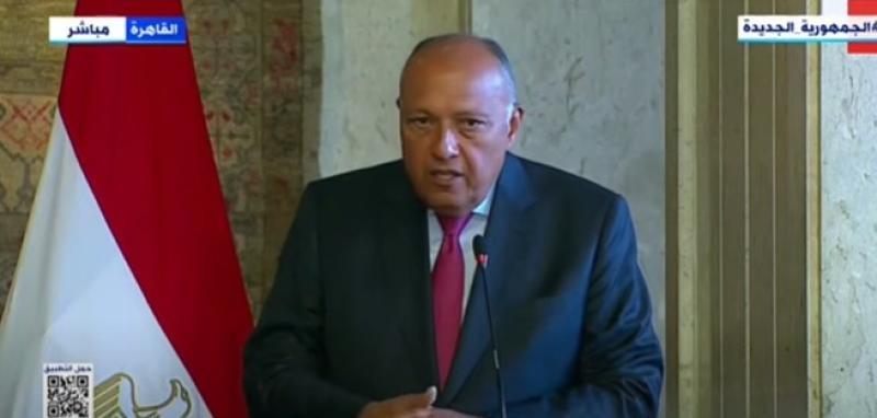 شكري: مصر تسعى لزيادة أعداد السائحين الصينيين الوافدين لها