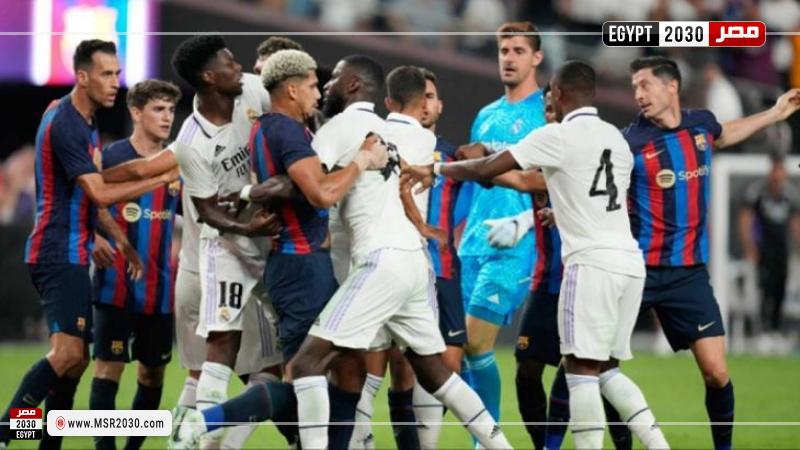 ريال مدريد وبرشلونة