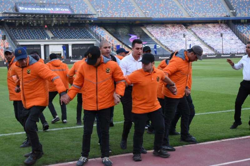 استعدادات أمنية مكثفة لتأمين مباراة الزمالك وبيراميدز بنصف نهائي كأس مصر