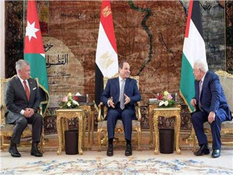 قبل انطلاقها.. تاريخ القمة الثلاثية بين مصر والأردن وفلسطين.. «فيديو»