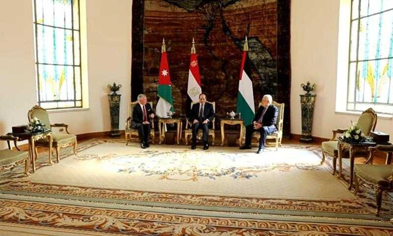 كشف أهمية توقيت القمة الثلاثية بين مصر والأردن وفلسطين.. فيديو
