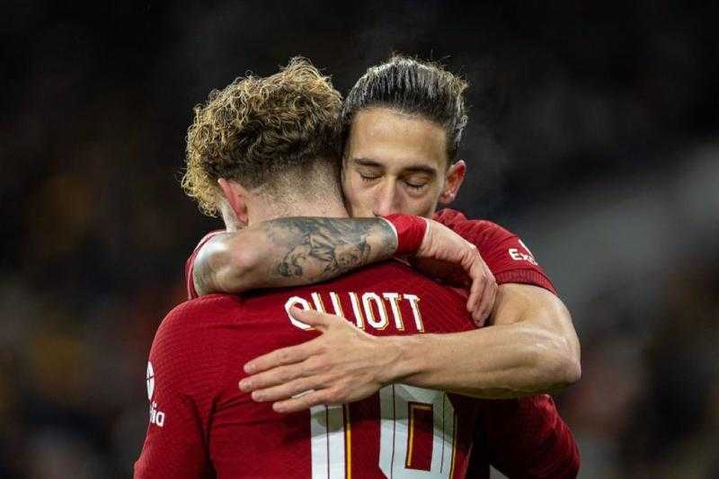 الشوط الأول.. ليفربول يتقدم أمام ولفرهامبتون بهدف نظيف