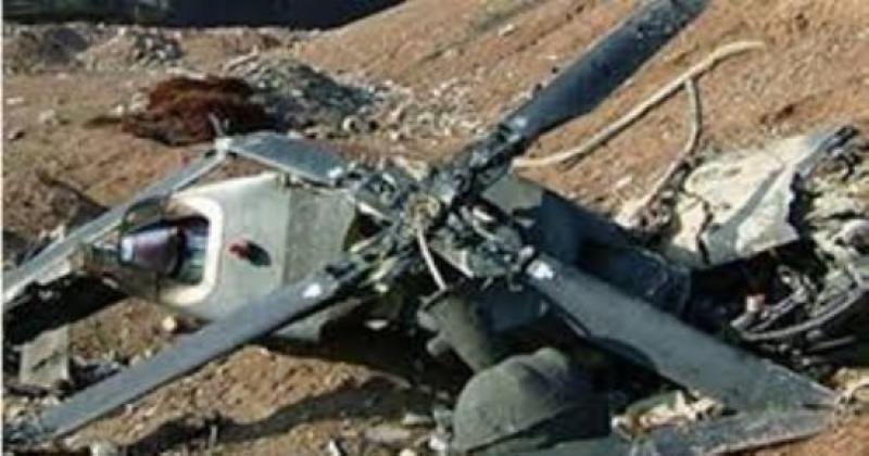 الطائرة المحطمة
