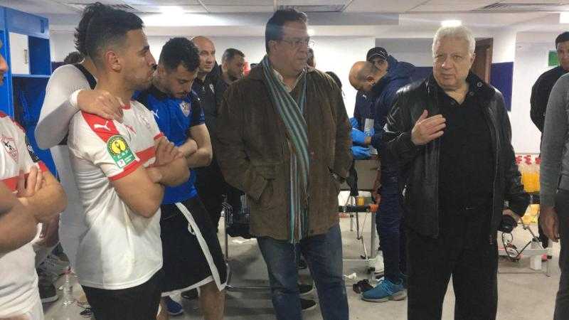 مرتضى منصور للاعبي الزمالك: « اهجموا على الأهلي ومتخافوش هتكسبوا»