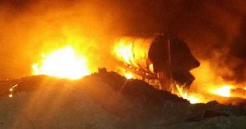 ندب الأدلة الجنائية لمعاينة حريق نادي السيالة في الإسكندرية