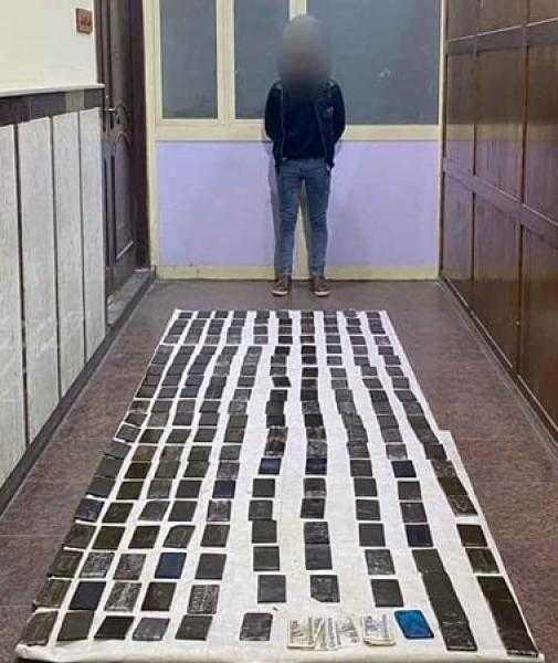 ضبط متهم بحوزته 70 طربة لمخدر الحشيش بالإسماعيلية
