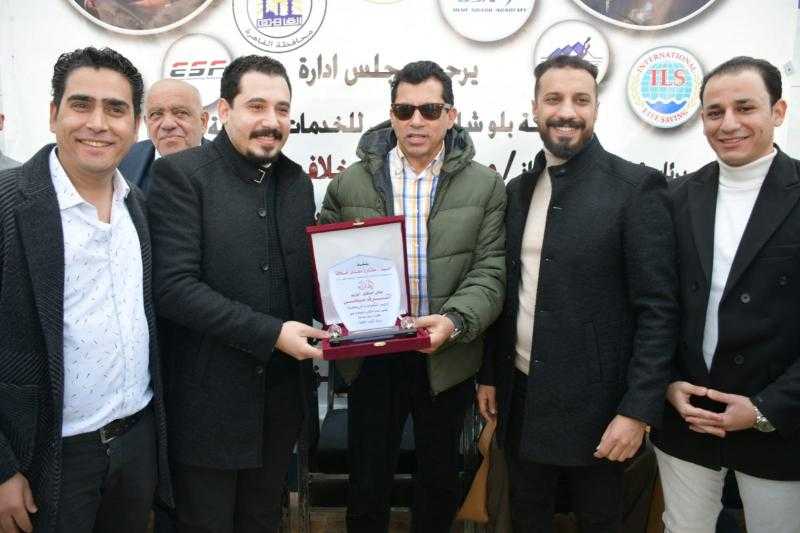 وزير الرياضة يفتتح مركز التدريب المهني بمركز شباب السيدة زينب