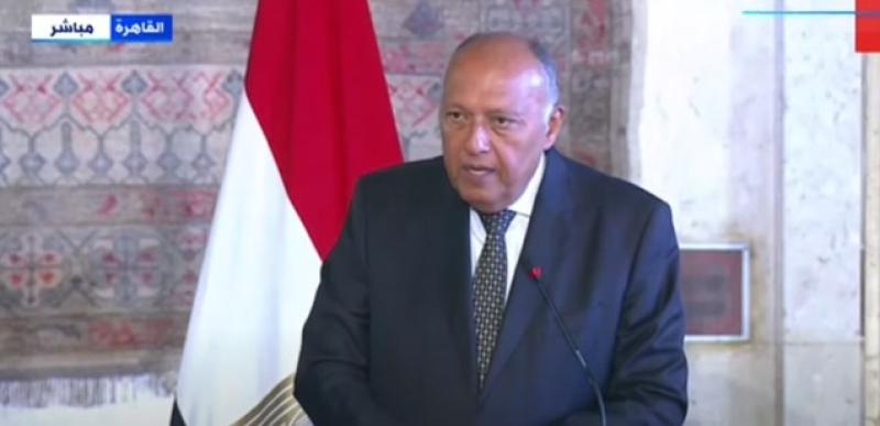 شكري: نحتفل بمرور 100 عام على تعيين أول سفير مصري في إيطاليا.. «فيديو»