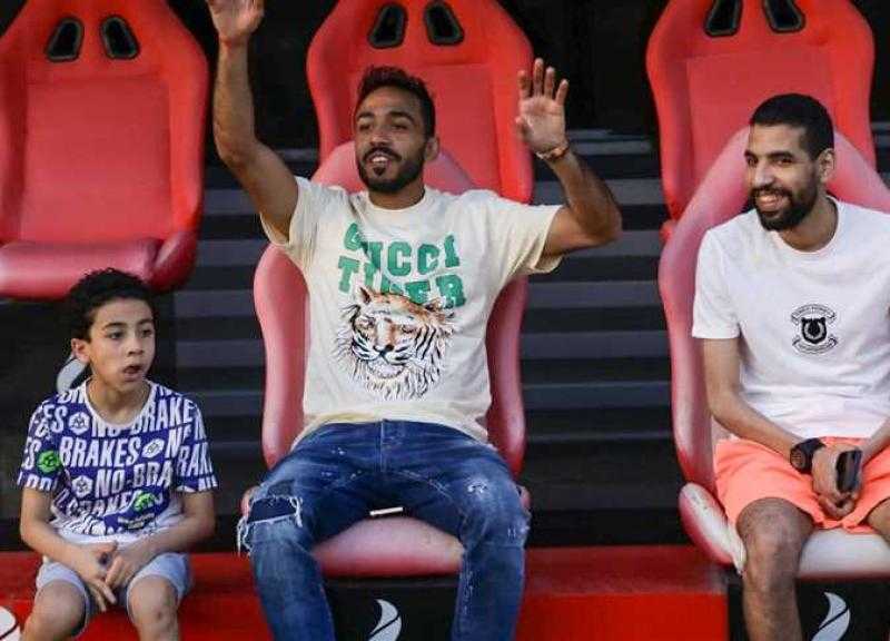 مؤمن زكريا يحتفل مع كهربا بفوز الأهلي على طريقته الخاصة