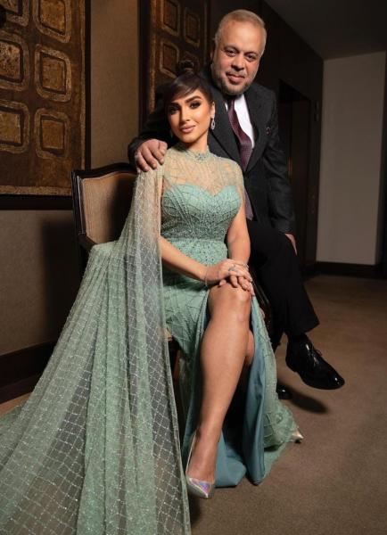 بإطلالة رومانسية.. روجينا في أحدث ظهور رفقة أشرف زكي