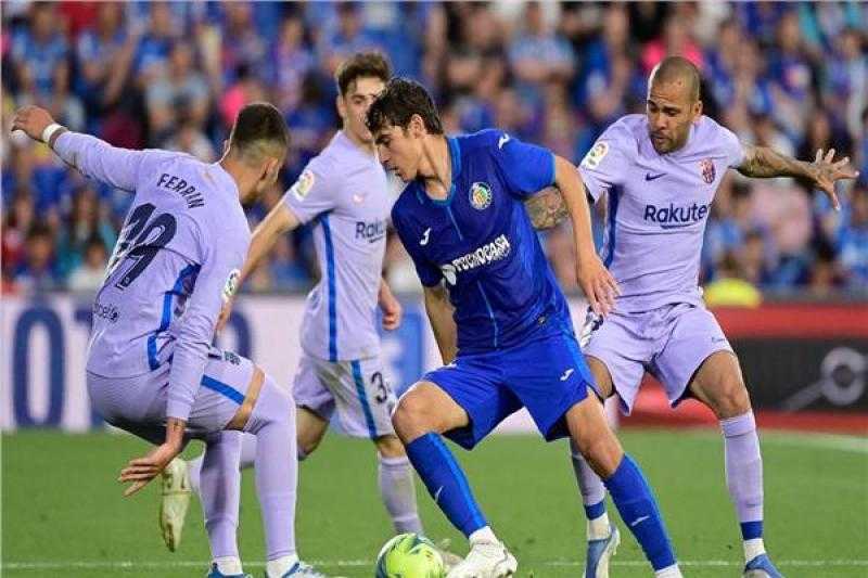 موعد مباراة برشلونة وخيتافي في الدوري الإسباني والقنوات الناقلة