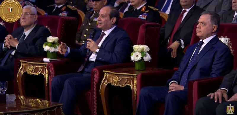 السيسي عن الإرهابيين: «لو قدروا علينا كانوا دبحونا».. فيديو