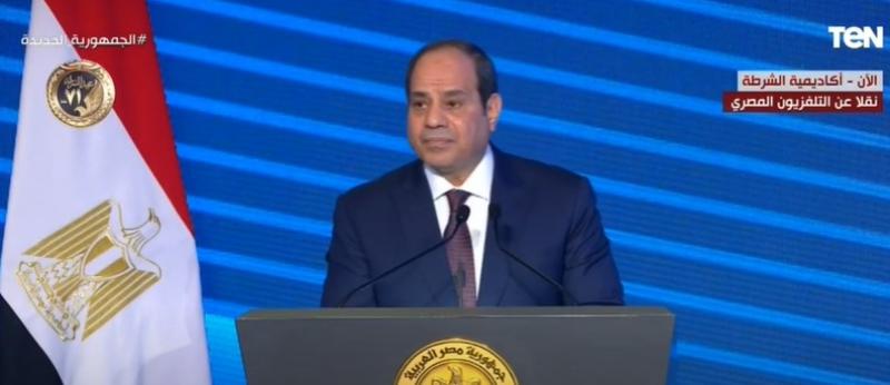 رد قوي من السيسي على منتقدي المشروعات القومية.. «فيديو»