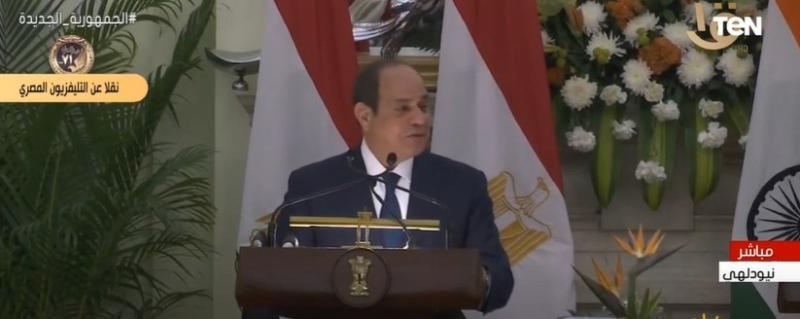 السيسي: مصر لن تدخر جهدا للتوصل لطرق فعالة لمواجهة أزمات الطاقة وتغير المناخ