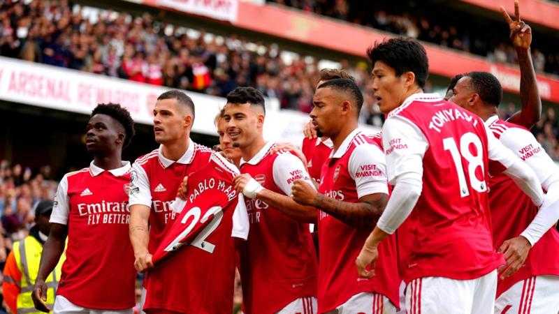 أرسنال بالقوة الضاربة أمام مانشستر ستي في كأس الدرع الخيرية