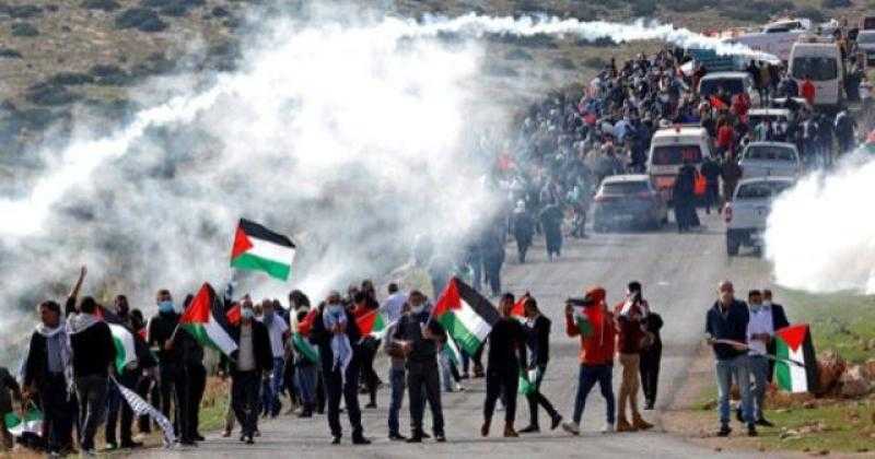 إصابة 5 فلسطينيين برصاص الاحتلال جنوب نابلس