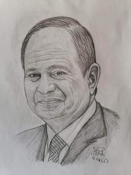 ”طبق الأصل”.. أبانوب يُبدع برسومات من رائحة النيل