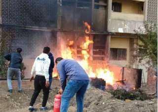 السبب الحقيقي وراء اندلاع حريق المدينة الجامعية لطالبات أزهر القاهرة