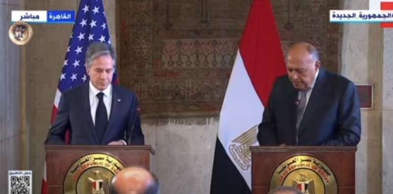 سامح شكري ونظيره الأمريكي