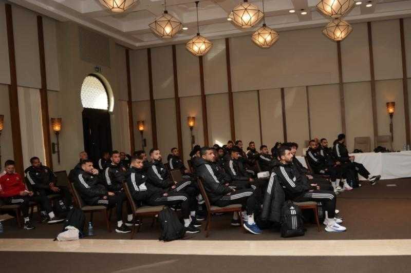 كواليس محاضرة كولر مع لاعبي الأهلي قبل المران الثاني بالمغرب