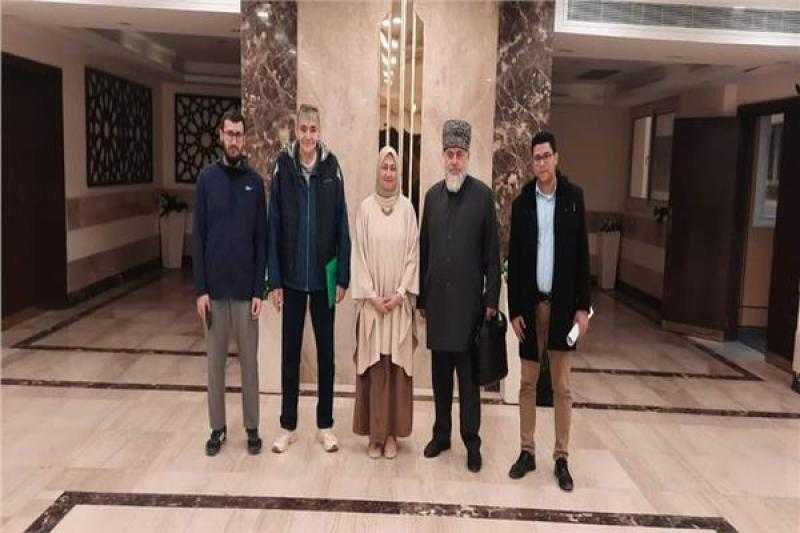 مستشار شيخ الأزهر تستقبل وفدًا من جامعة الإمام أبي الحسن الأشعري الإسلامية بروسيا