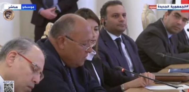 شكري: التضامن المشترك سمة العلاقات المصرية الروسية